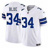Men & Women & Youth Dallas Cowboys #34 Jaydon Blue White 2025 Draft F.U.S.E. Vapor Untouchable Limited Stitched Jersey,baseball caps,new era cap wholesale,wholesale hats